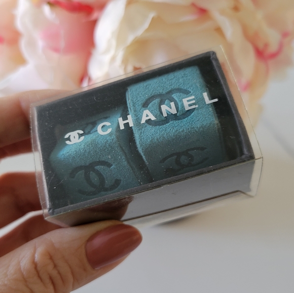 CHANEL Accessories - CHANEL Vintage Logo Cube Hair Tie